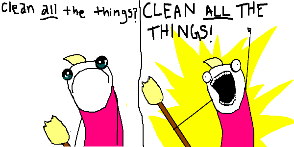 Spring Cleaning Ariadna Thread Labyrinth